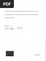 From John Vigna's personnel file