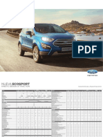 Ficha Técnica - Nueva EcoSport