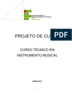 Projeto Pedagógico - Instrumento Musical