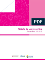 Guia de Orientacion Modulo Lectura Critica Saber Pro 2016 2 PDF