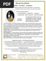 Pesquisa Informativa Óleo de Palmiste Julho 2015