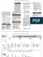 Test Kit Quimico Sulfito Hi 3822 Hanna Manual Espanol
