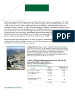 Usgs Article - Sea Level Rise