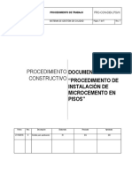 PRO CON 031 LPSVK Microcemento en Pisos