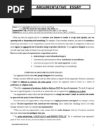 Argumentative Essay About Smoking