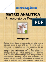 Slides Orientacao Matriz