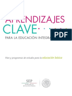 Aprendizajes Clave Artes SEP