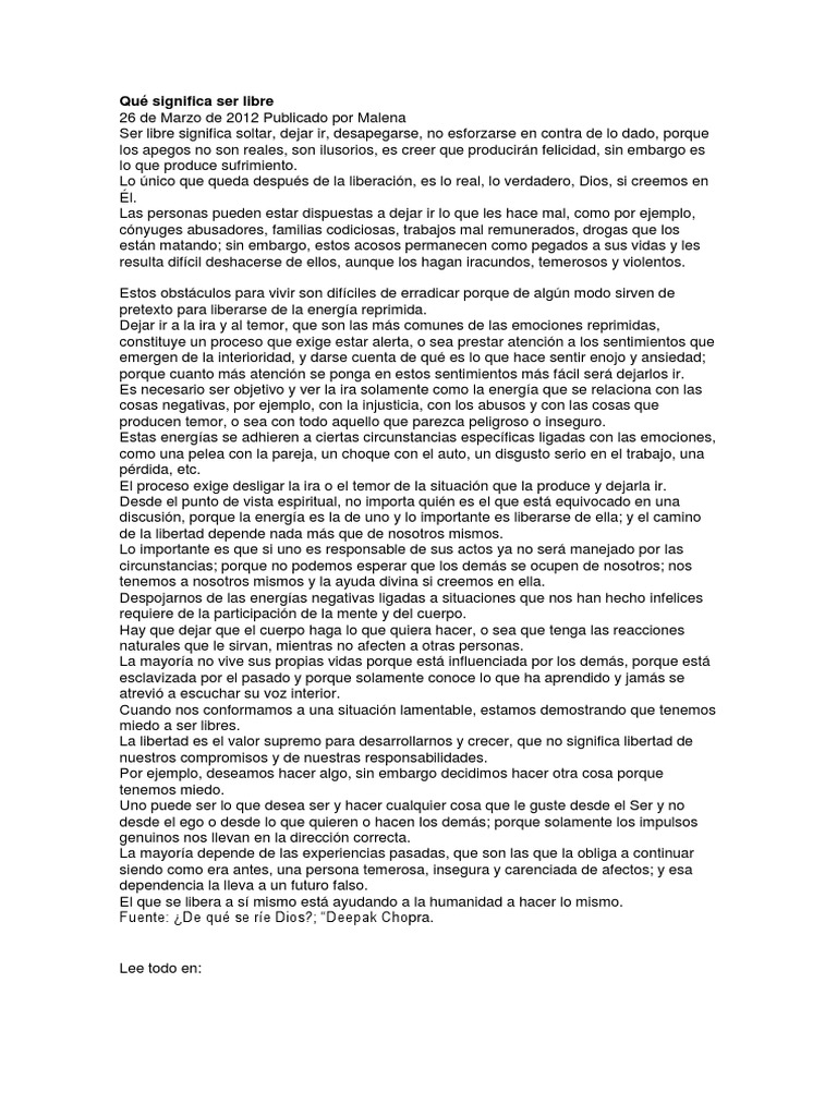 SIGNIFICADO DE LIBRE intelligence overview