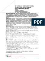 Guias de Administracion de Medicamentos Más Utilizados en Los Servicios de Enfermeria