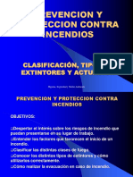 Capacitación de Incendio