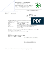 Undangan Penyusunan Perencanaan Tingkat Puskesmas