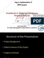 Kozhikode & Thiruvananthapuram Monorial Project