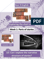 What's Your Story - Week 1