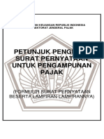 Panduan Lengkap Pengisian Surat Pernyataan Untuk Pengampunan Pajak - Opt PDF