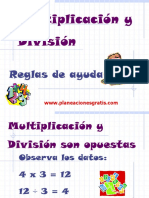 Multiplicacion y Division