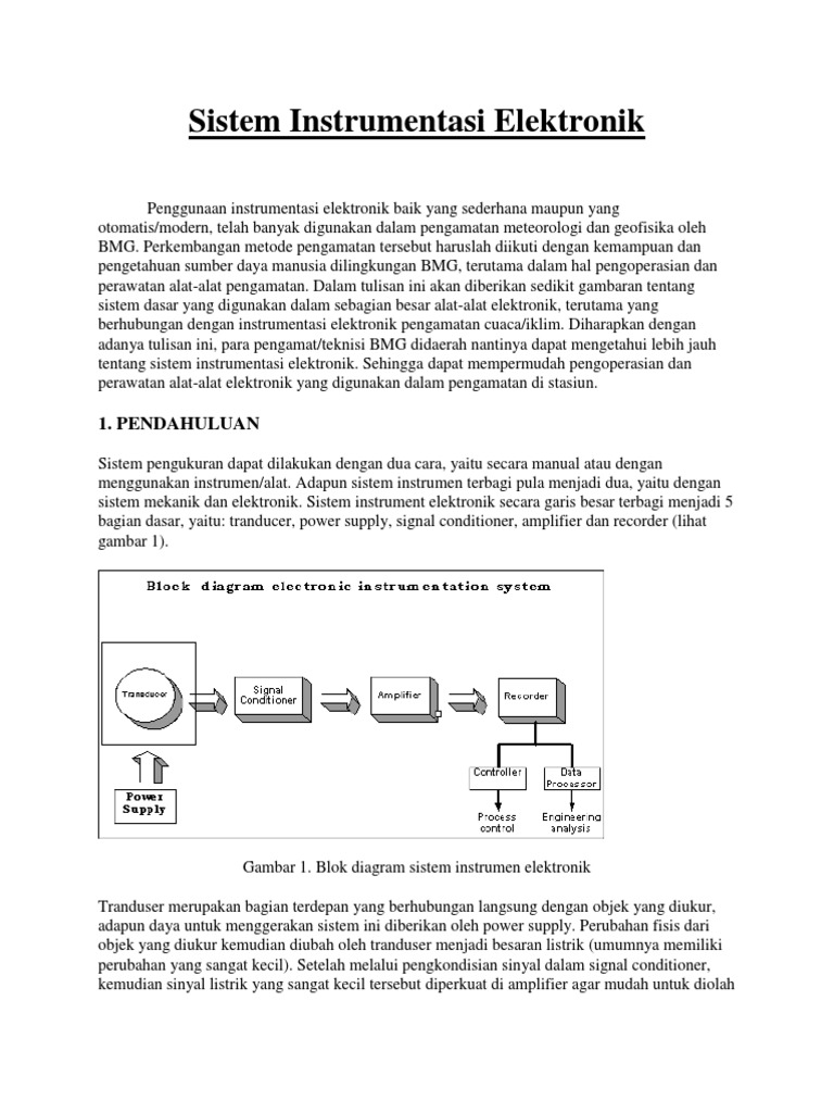 Sistem Instrumentasi Elektronik BMG | PDF | Sains & Matematika | Komputer