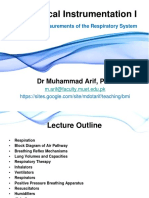 Lecure-10 Measurements of The Respiratory System