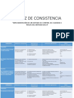 Matriz de Consistencia