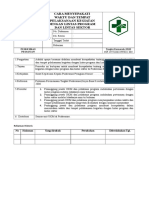 4.2.4.2 SPO Cara Menyepakati Waktu Dan Tempat Pelaksanaan Keg