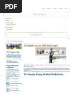 50 Highly Rated Self-Help Apps
