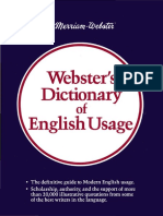 Webster's Dictionary of English Usage PDF