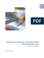 Ghid Indicatori Pentru Educatie PDF