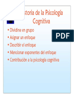 Historia de La Psicologia Cognitiva PDF
