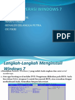 Sistem Operasi Windows 7 Marfu, Renaldi ,,defikri