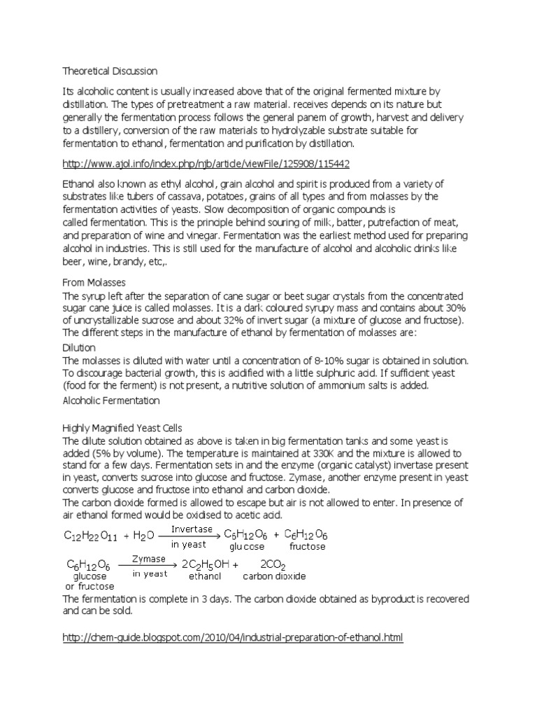 Yeast fermentation produces image
