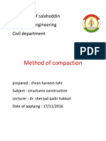 Method of Compaction