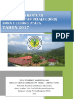 TAHUN 2017: Permohonan Bantuan Ruang Kegiatan Belajar (RKB) SMKN 1 Lebong Utara