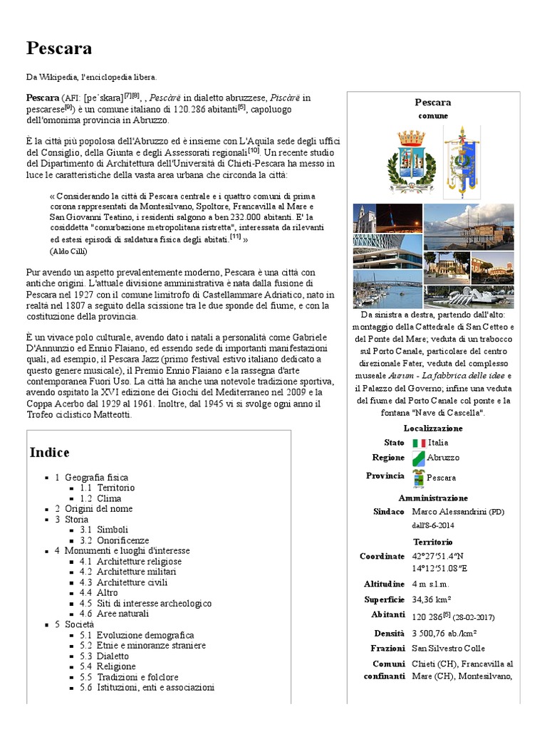 Pescara Wikipediapdf
