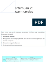 Pertemuan 2 Sistem Cerdas Ganjil 2017 IT