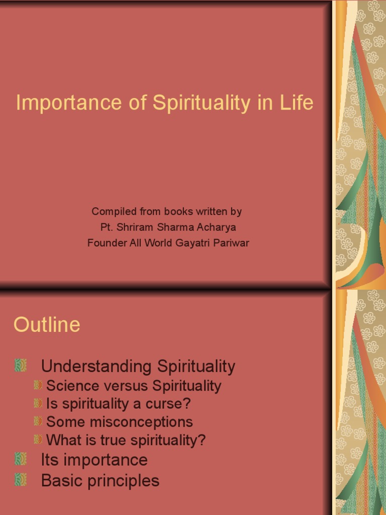 The Role of Spirituality in Life | PDF | Science | Spirituality