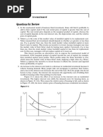 Investment: Q Qu Ue Essttiio On Nss Ffo Orr R Re Ev Viie Ew W