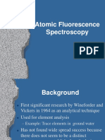 Atomic Fluoresence Spektrokopi