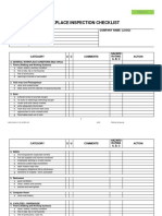 HSE CHK 4.5.1.6 13 REV 03 Sample Inspection Checklist