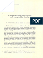 Derrida-Hacia Una Transformación de La Conceptualidad Filosófica-1993