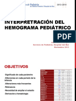 Interpretacion - Hemograma - 2013 PDF