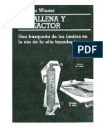 La Ballena y El Reactor 2a Ed Langdon Winner 2008 PDF