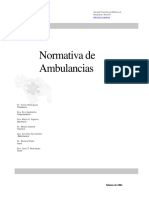 reglamento nacional de ambulancias 