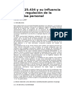 La Ley 25.434 y Su Influencia en La Regulación de La Requisa Personal - Bertelotti