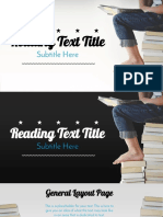 Reading Text Layout Examples