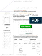 Cómo Citar y Referenciar en Formato APA Sin Tener Toda La Información Disponible