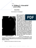 Obituario Schoenfeld Por Emilio Ribes PDF