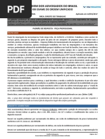 PEÇA RECURSO ORDINÁRIO