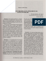 La Imaginación Creadora en El Pensamiento de Gaston Bachelard