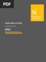 Guía Para Tesis Posgrado