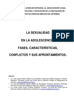 51 - La Sexualidad en La Adolesencia. Fases, Características PDF