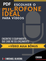 E Book Como Escolher Microfone Para Videos